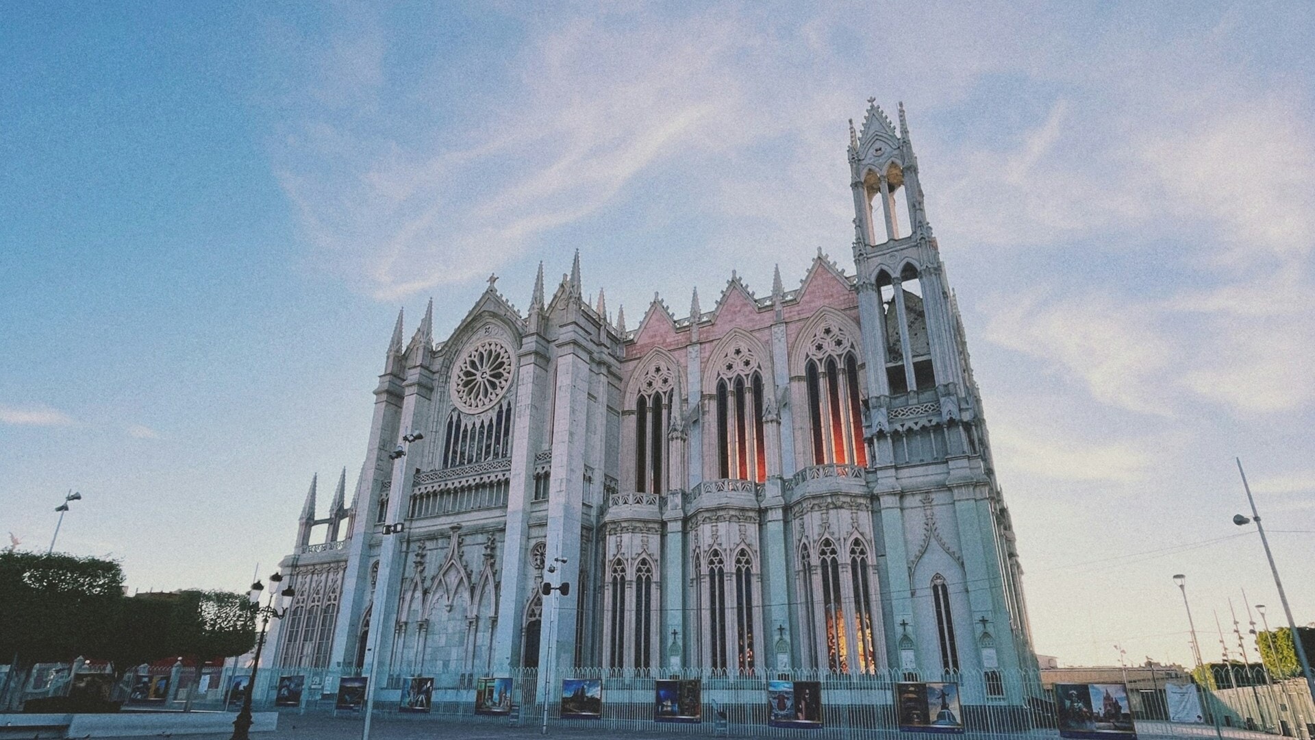 Panoramic view of León